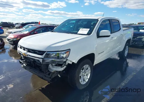 2021 Chevrolet Colorado 2Wd Short Box Lt из США, поврежденный, VIN 1GCGSCEN2M1266893